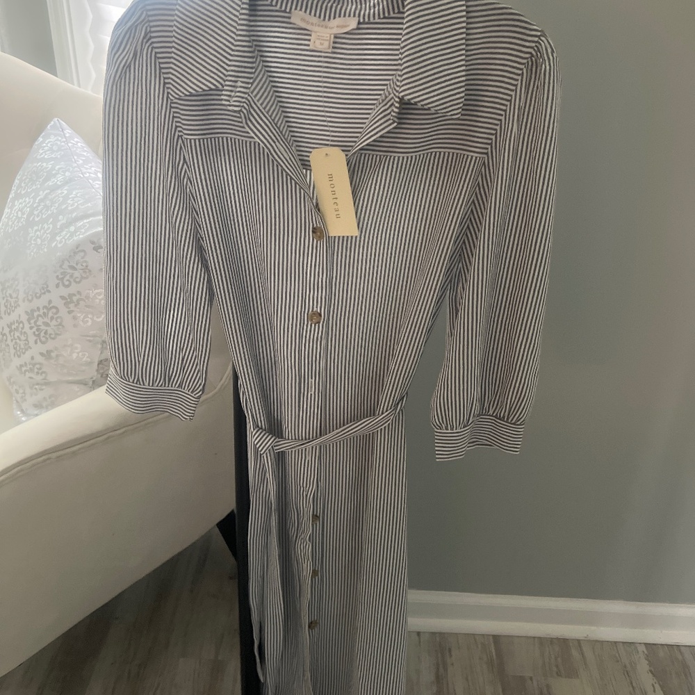 Casual work flow dress